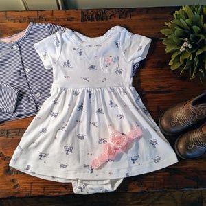 Carter's Infant dress with cardigan
